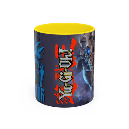 Yu-Gi-Oh! Coffee Mug | Fantasy Skull Warrior Accent Mug (11/15oz)