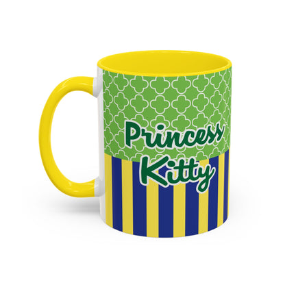 Cute Princess Kitty Mug | Accent Coffee Mug
