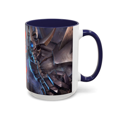 Yu-Gi-Oh! Coffee Mug | Fantasy Skull Warrior Accent Mug (11/15oz)