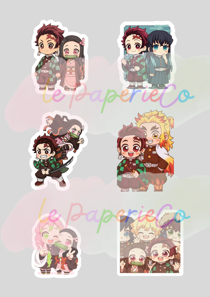 Demon Slayer Sticker Collection | Vinyl Stickers