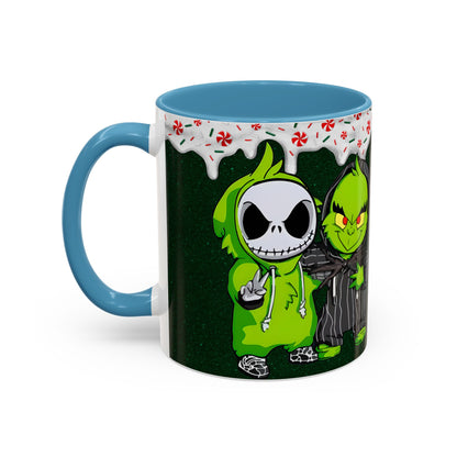 Grinch Merry Christmas Mug | Accent Coffee Mug 11oz 15oz