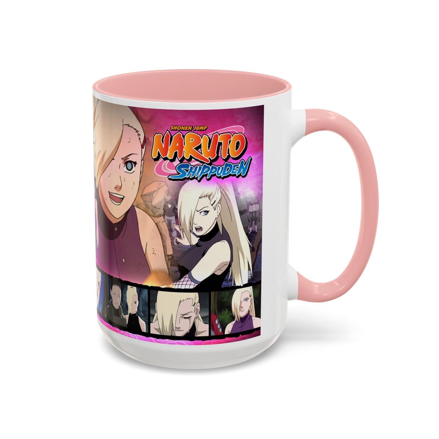 Naruto Shippuden Ino Anime Accent Coffee Mug — 11/15oz