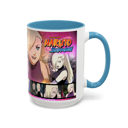 Naruto Shippuden Ino Anime Accent Coffee Mug — 11/15oz
