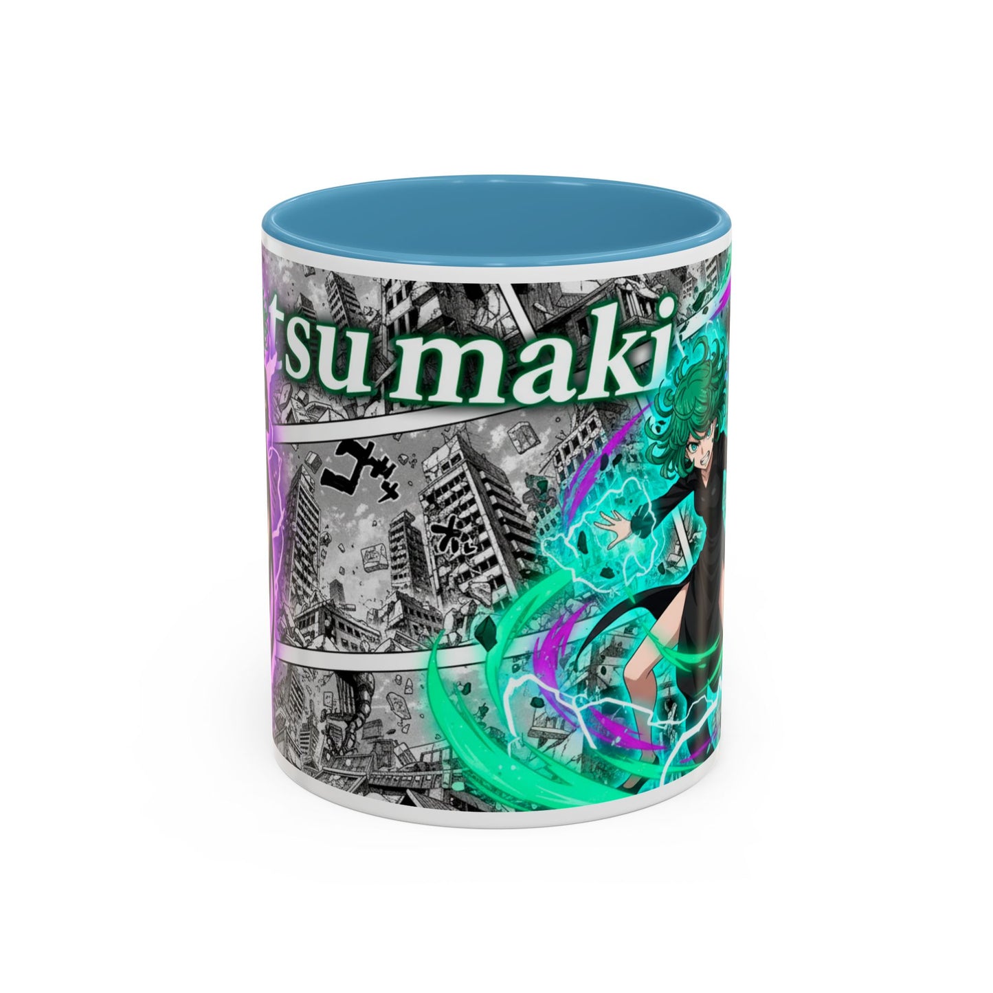 Accent Coffee Mug - Anime Girl Psychic Power Design (11/15oz)