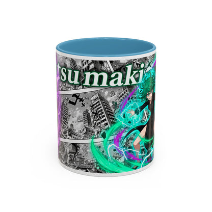 Accent Coffee Mug - Anime Girl Psychic Power Design (11/15oz)