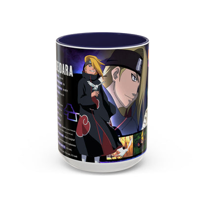 Deidara Naruto Shippuden Accent Coffee Mug  Anime Art Collector Mug (11/15oz)