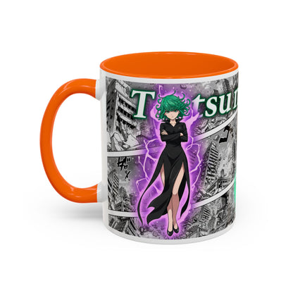 Accent Coffee Mug - Anime Girl Psychic Power Design (11/15oz)