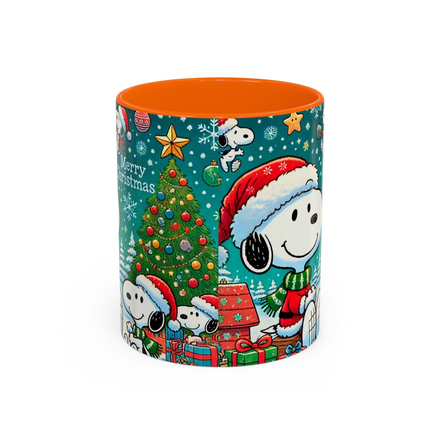 Beagle Christmas Mug | Accent Coffee Mug