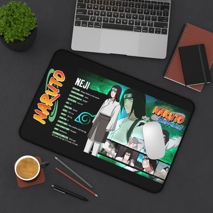 Neji Hyuga Naruto Shippuden Desk Mat | Anime Gaming Mouse Pad