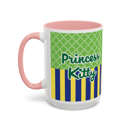 Cute Princess Kitty Mug | Accent Coffee Mug