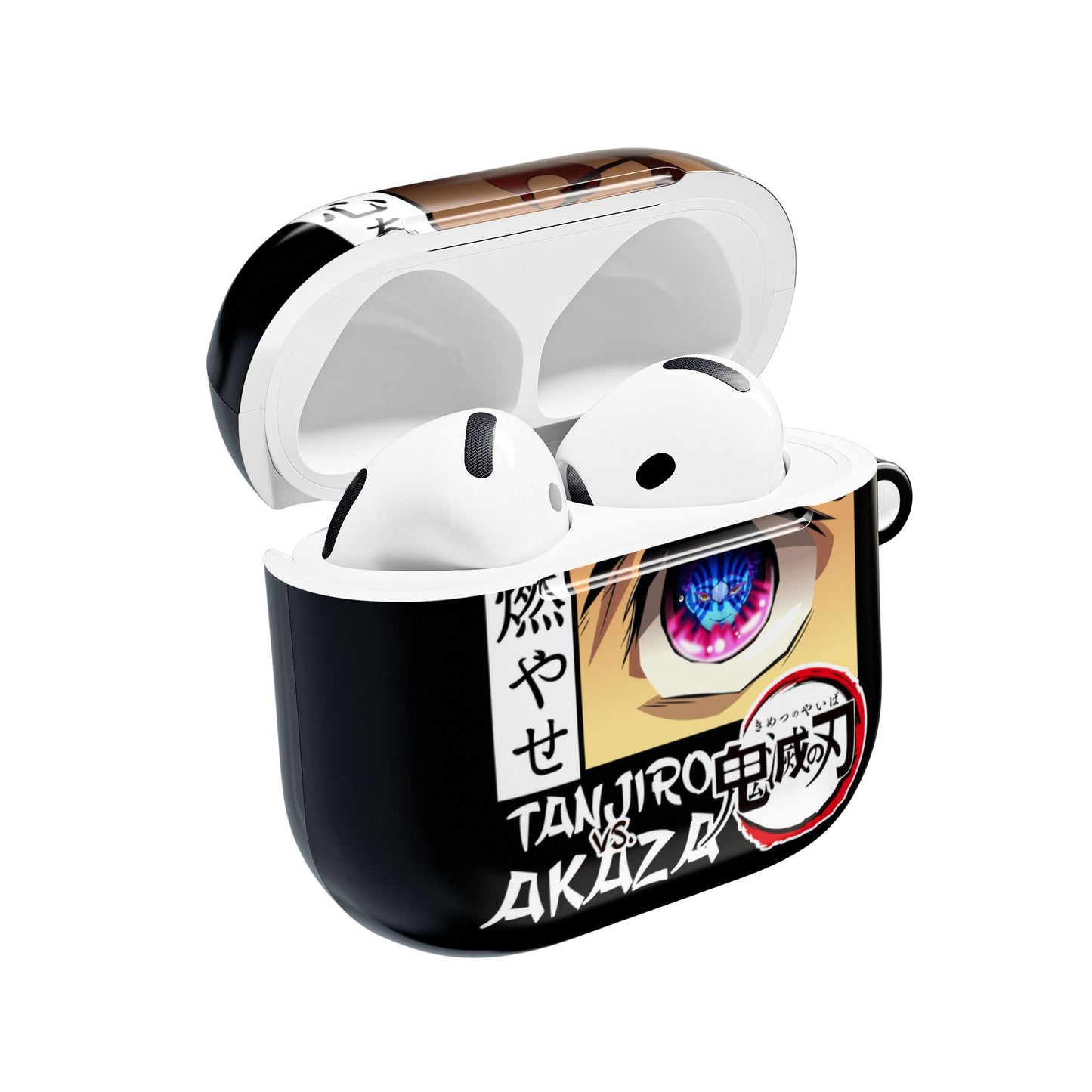 Anime Demon Slayer Eye AirPod Case | Nezuko-inspired Otaku Accessory