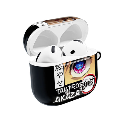 Anime Demon Slayer Eye AirPod Case | Nezuko-inspired Otaku Accessory