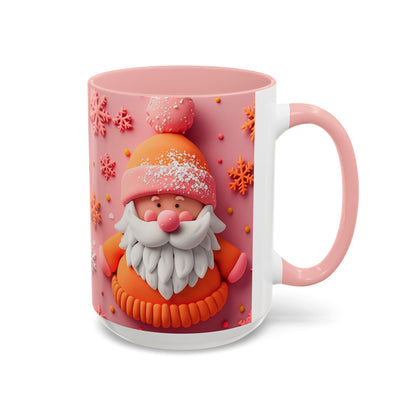 Cute Santa Gnome mug | Accent Coffee Mug 11oz 15oz