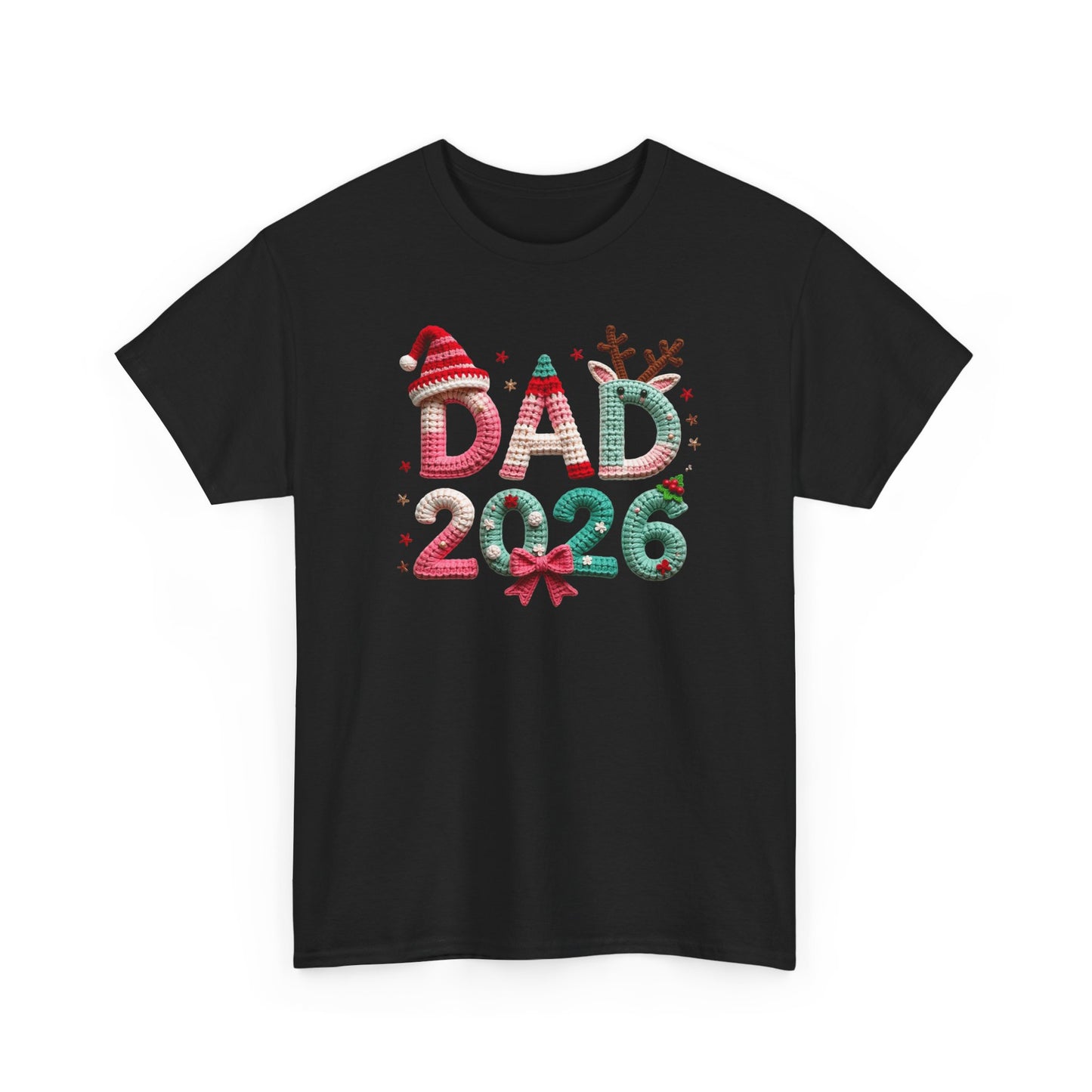 Dad 2026 Christmas T-Shirt Festive Holiday Dad Tee