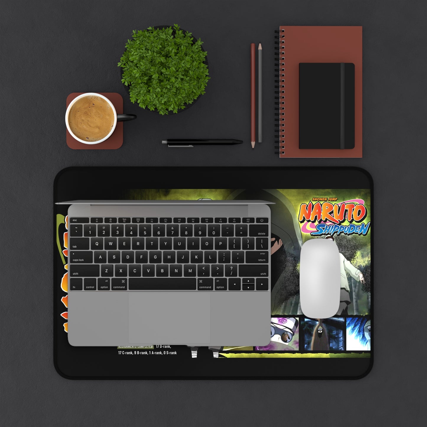 Naruto Shino Desk Mat | Anime Gaming Mousepad