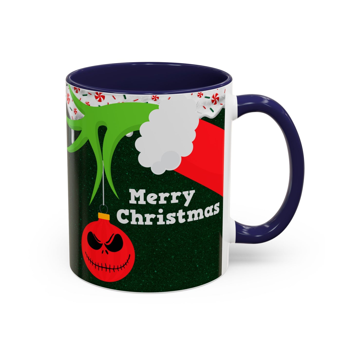 Grinch Merry Christmas Mug | Accent Coffee Mug 11oz 15oz