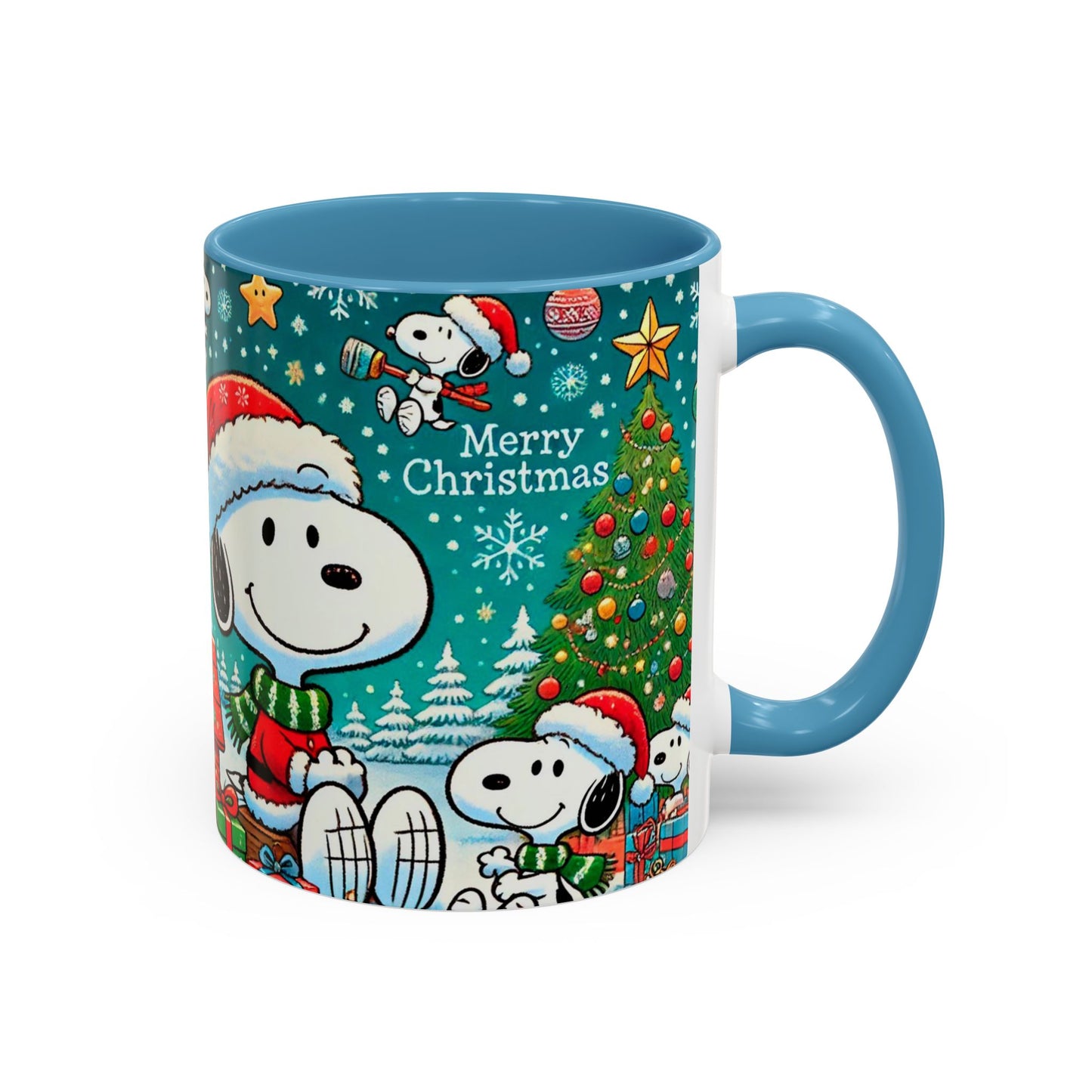 Beagle Christmas Mug | Accent Coffee Mug