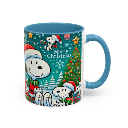 Beagle Christmas Mug | Accent Coffee Mug