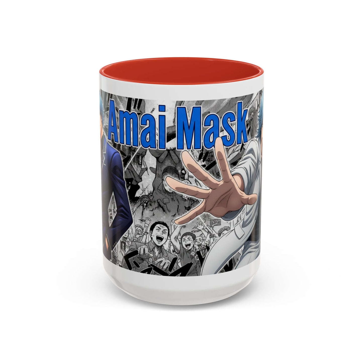 Anime Manga Accent Coffee Mug  Amai Mask Character Design (11/15oz)