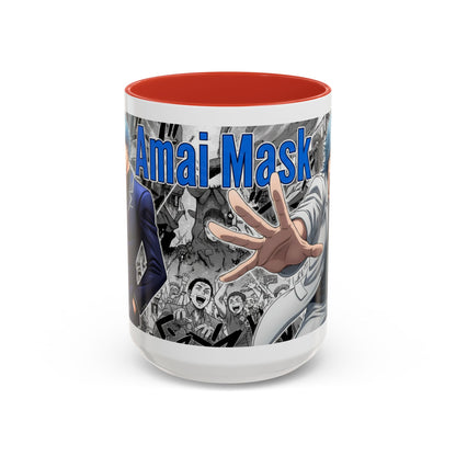 Anime Manga Accent Coffee Mug  Amai Mask Character Design (11/15oz)