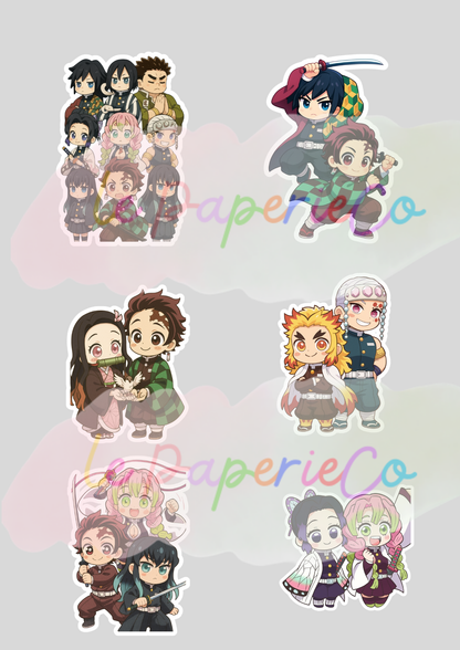 Demon Slayer Sticker Collection | Vinyl Stickers