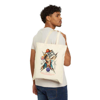 Luffy Art Tote Bag | One Piece Inspired Tote Bag