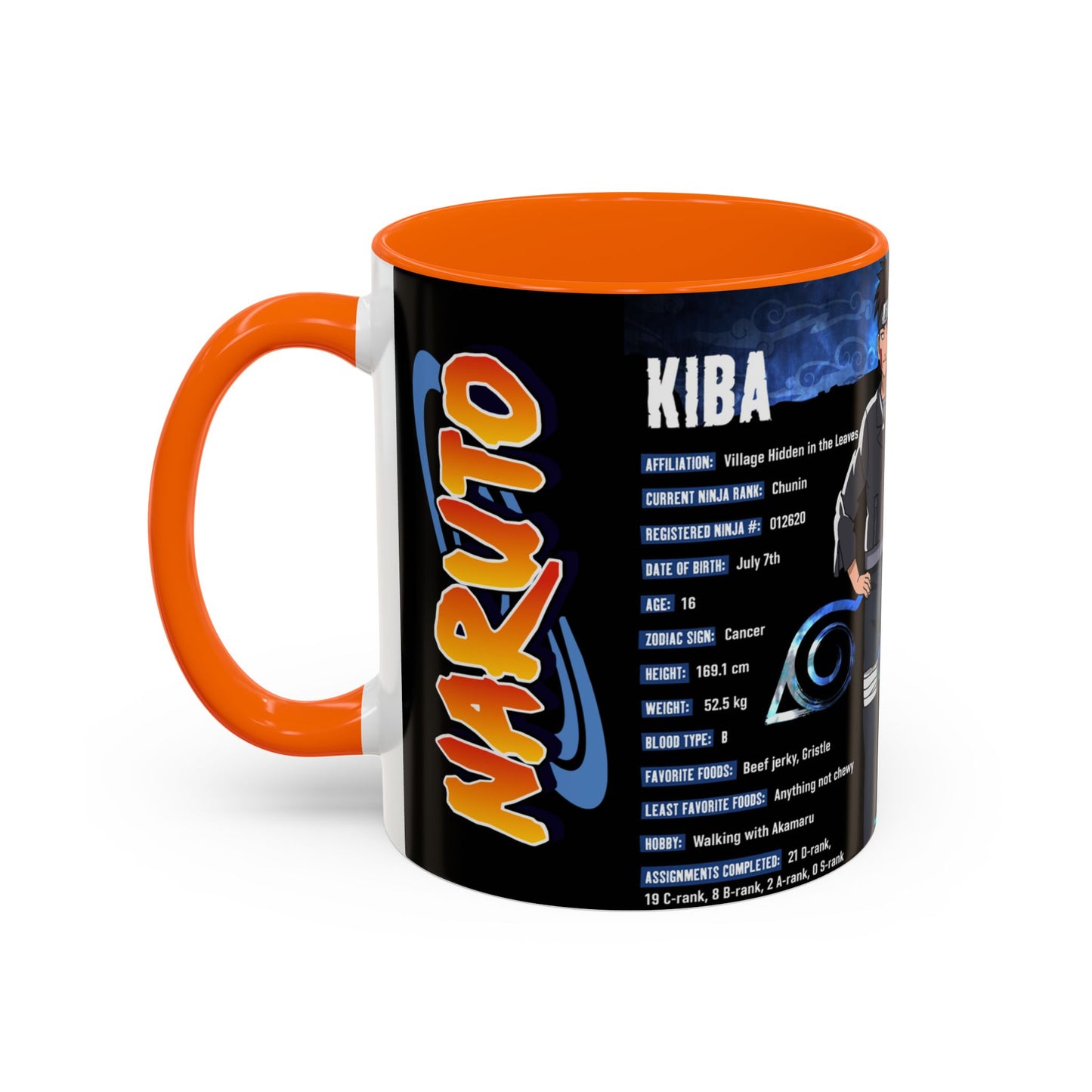 Kiba Collage Coffee Mug | Naruto Shippuden Design (11/15oz)