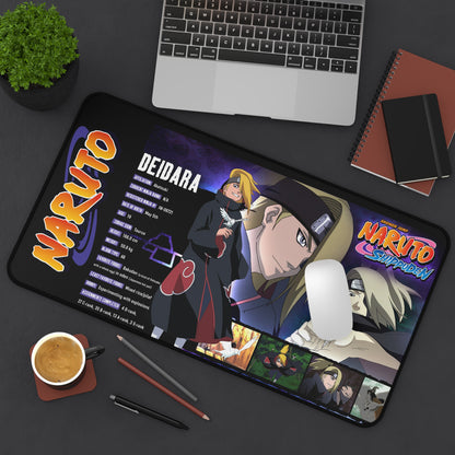 Deidara Desk Mat | Naruto Inspired Desk Mat
