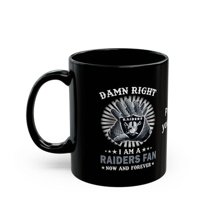Customizable Raiders Fan Mug | Football Team Logo Coffee Cup