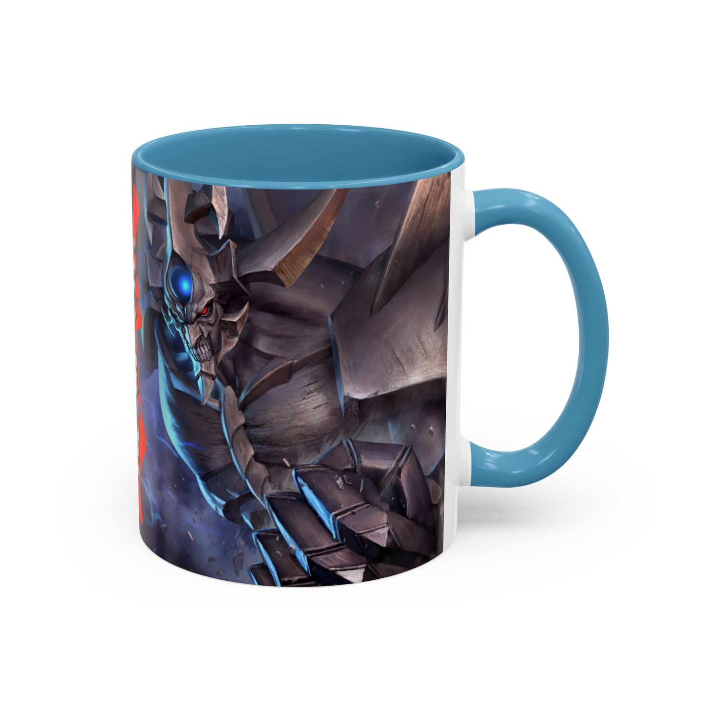 Yu-Gi-Oh! Coffee Mug | Fantasy Skull Warrior Accent Mug (11/15oz)