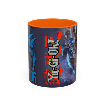Yu-Gi-Oh! Coffee Mug | Fantasy Skull Warrior Accent Mug (11/15oz)