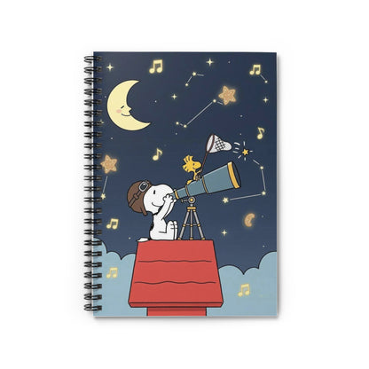 Stargazing Notebook spiral notebook | ruled journal