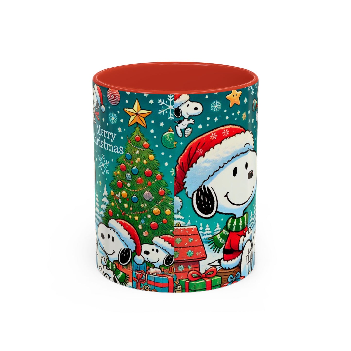 Beagle Christmas Mug | Accent Coffee Mug