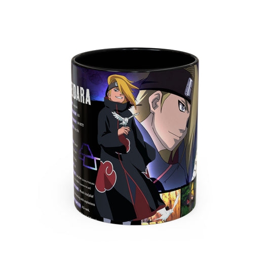 Deidara Naruto Shippuden Accent Coffee Mug  Anime Art Collector Mug (11/15oz)