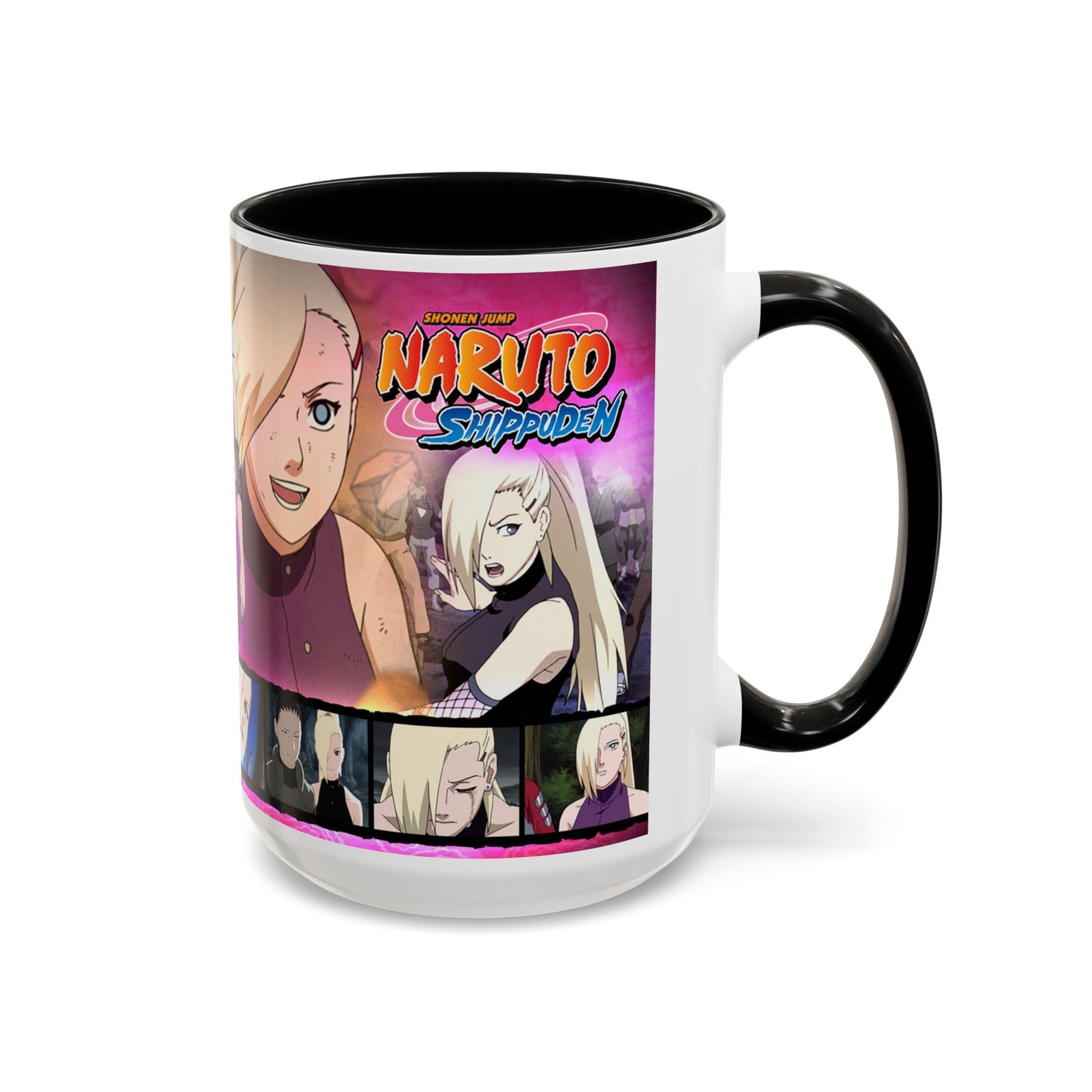 Naruto Shippuden Ino Anime Accent Coffee Mug — 11/15oz