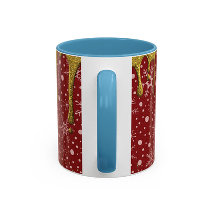 Grinch and Mouse Santa Mug | Accent Coffee Mug 11oz 15oz