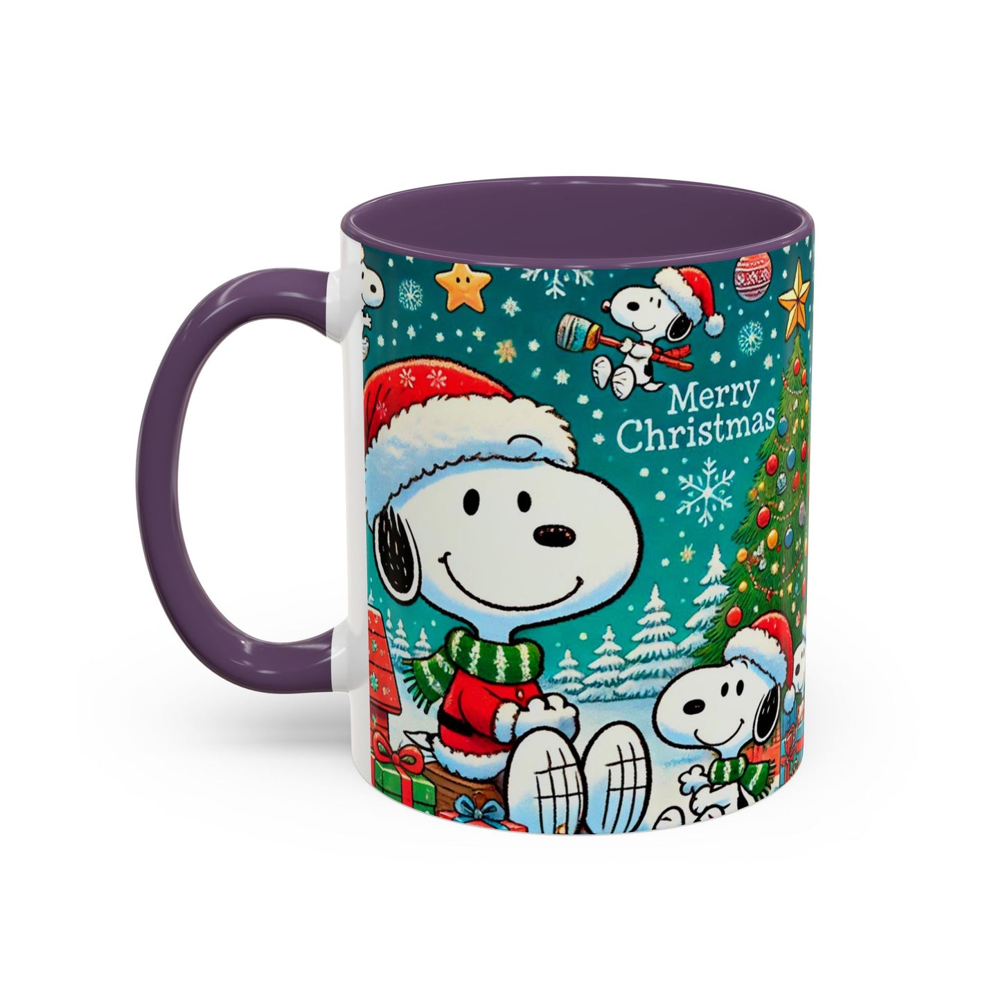 Beagle Christmas Mug | Accent Coffee Mug