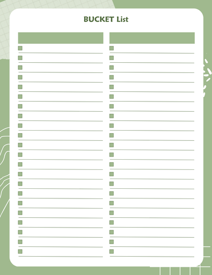 Healthy Living Planner | Digital Download