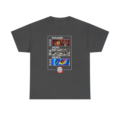 Anime Eye Panel T-Shirt | Neon Glitch Eyes Graphic Tee