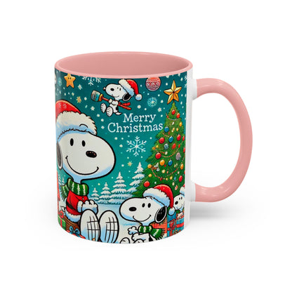 Beagle Christmas Mug | Accent Coffee Mug