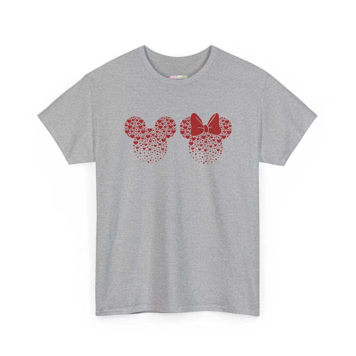 Mouse Hearts Tee | Mouse Ear Silhouette T-Shirt