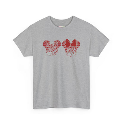 Mouse Hearts Tee | Mouse Ear Silhouette T-Shirt