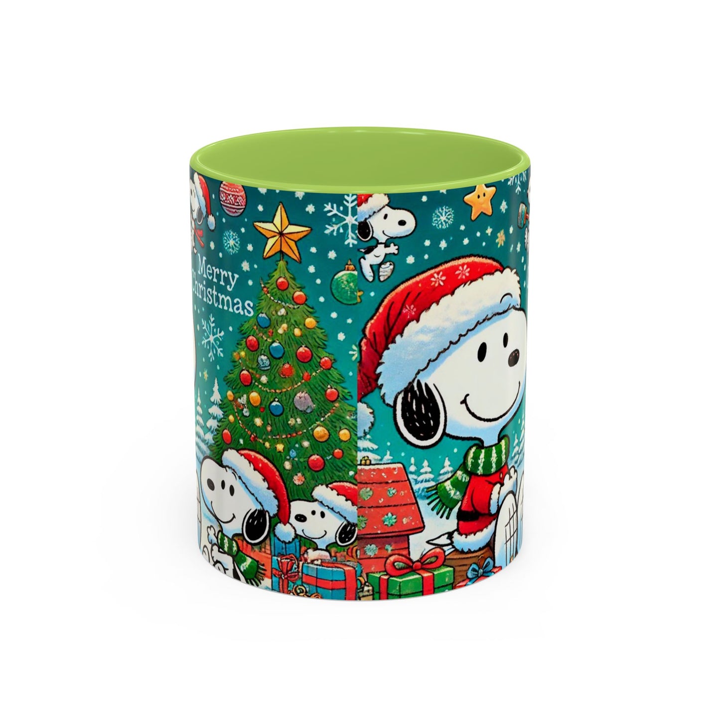 Beagle Christmas Mug | Accent Coffee Mug