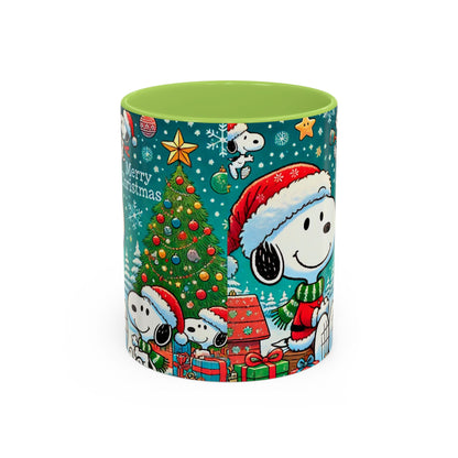 Beagle Christmas Mug | Accent Coffee Mug