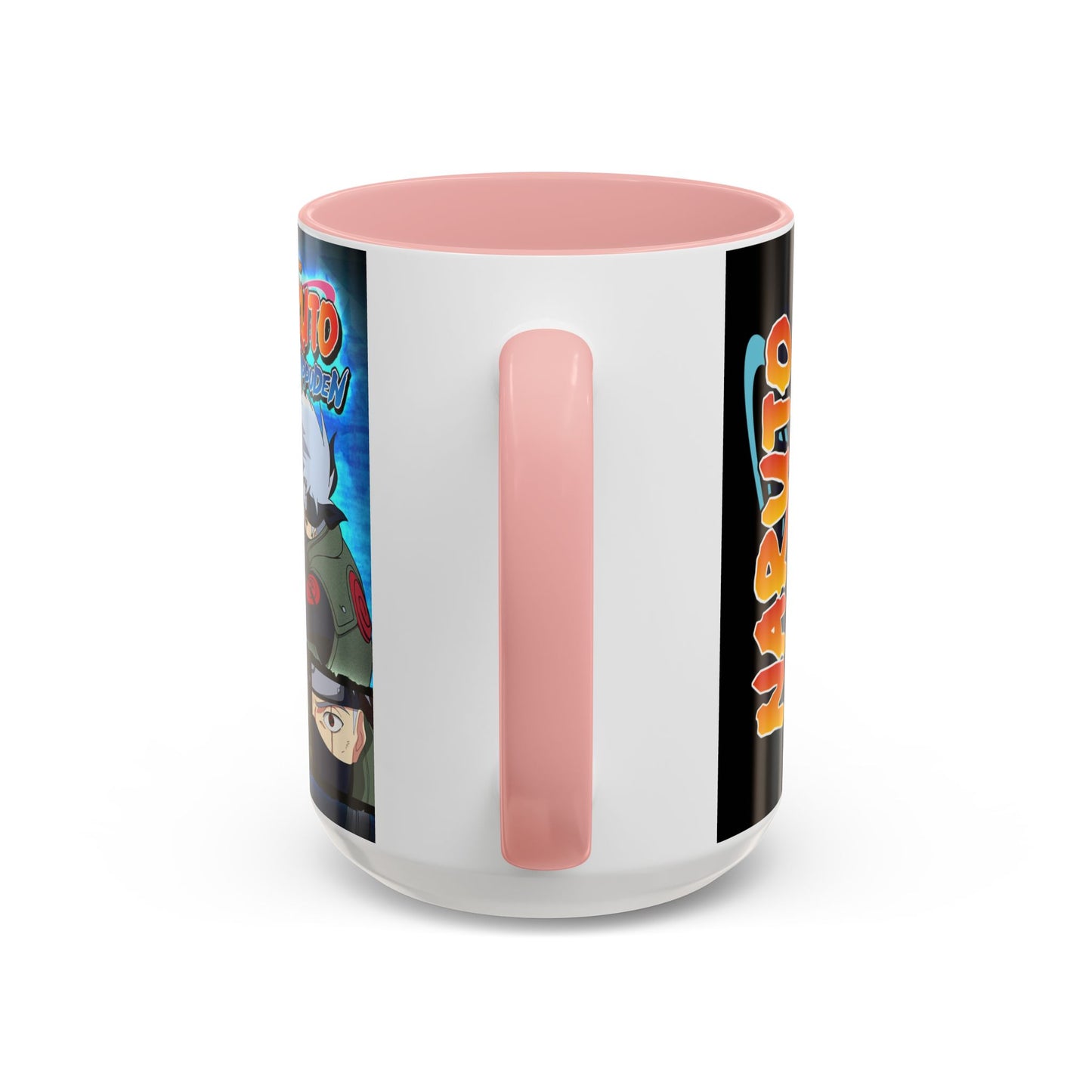 Naruto Kakashi Accent Coffee Mug — Anime Character Collage 11/15oz