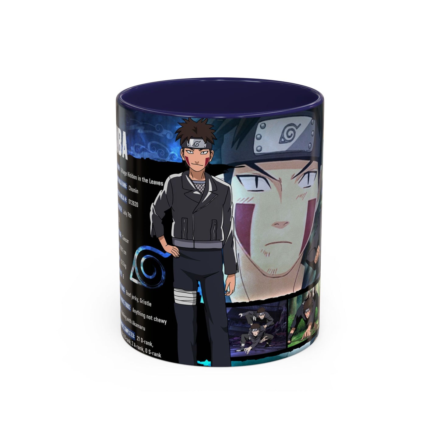 Anime Character Collage Coffee Mug  Naruto Shippuden Design (11/15oz)