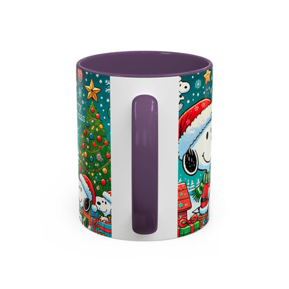 Beagle Christmas Mug | Accent Coffee Mug