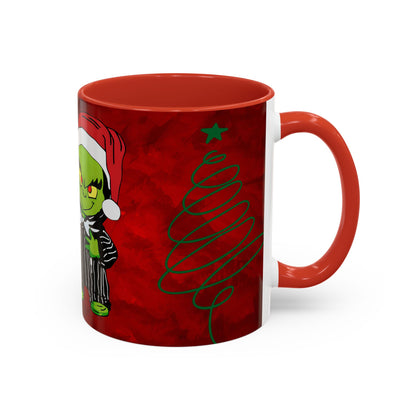 Grinch Jack Skellington Christmas Mug | Accent Coffee Mug