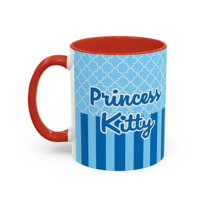 Princess Kitty Portrait Mug | Accent Coffee Mug