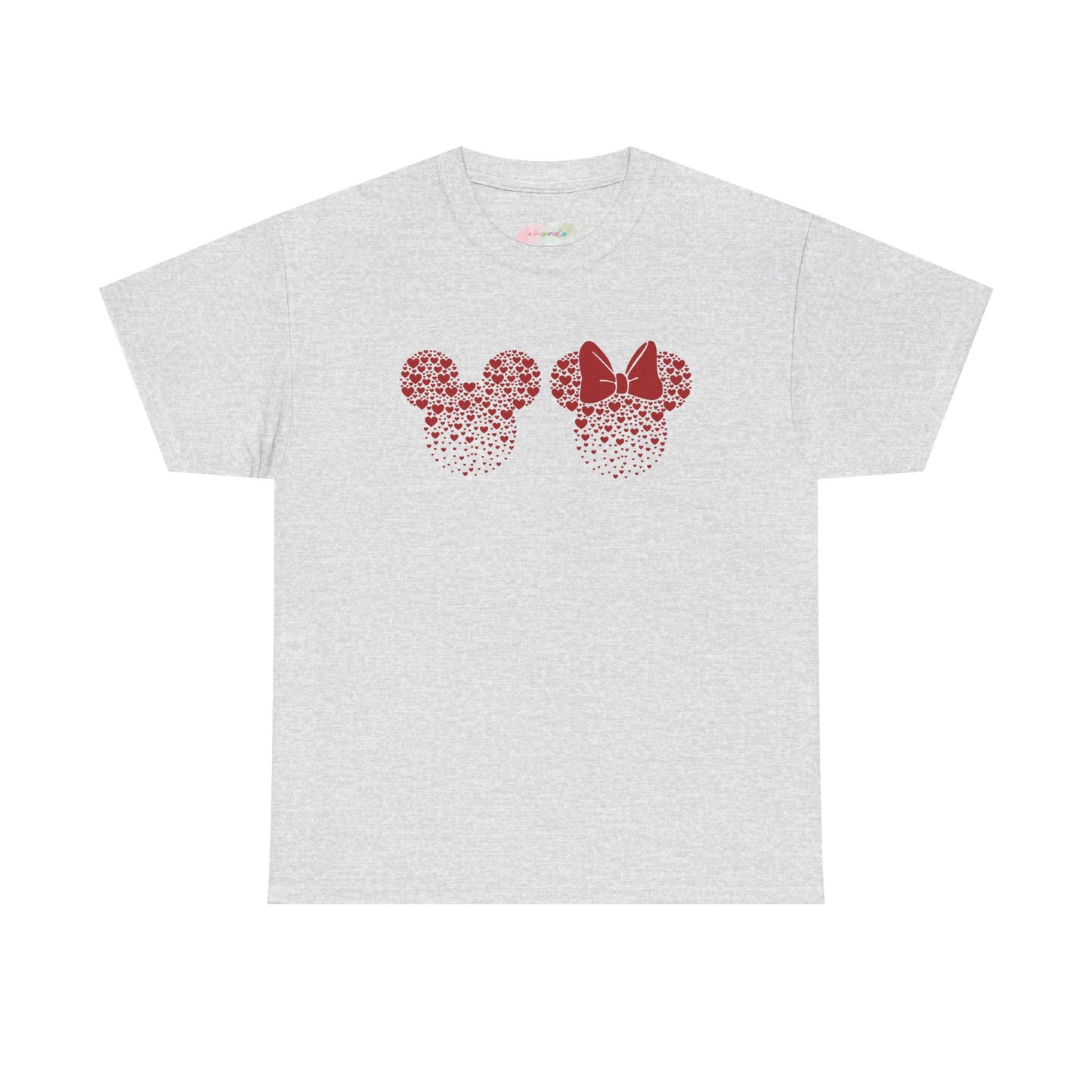 Mouse Hearts Tee | Mouse Ear Silhouette T-Shirt